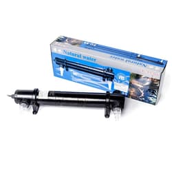 Jebao PU-55 Pond and Aquarium Clarifier, 55-watt, Black