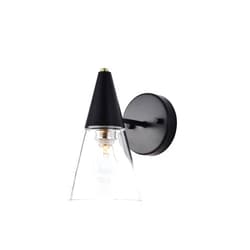 Warehouse of Tiffany Latier 10 Inch Matte Black Wall Sconces 1-Lighted