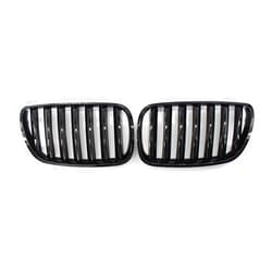 TOOWGM Front Gloss black kidney sport grilles Hood grill for BMW X3 E83 2007 2008 2009 2010