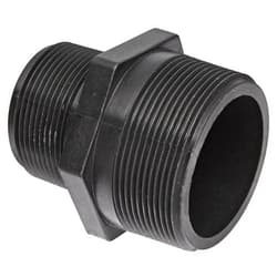 Banjo Corp Banjo RN200-150 Polypropylene Pipe Fitting, Reducing Nipple, Schedule 80, 2