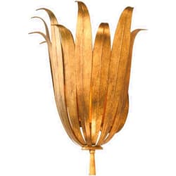 Capital Lighting Eden - 1 Light Wall Sconce in Bohemian Style-13.75 Inches Tall and 13 Inches Wide-Antique Gold Finish