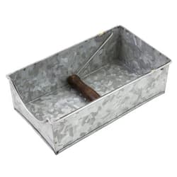 Boston International Metal Napkin Holder Caddy, Guest Towel Size, Silver with Weight