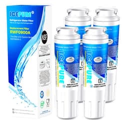 ICEPURE UKF8001 Refrigerator Water Filter Replacement for EveryDrop EDR4RXD1, Whirlpool Filter 4, Maytag UKF8001AXX-200, UKF8001P, 4396395, 469006, Puriclean II, FMM-2, RWF0900A 4PACK