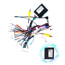 NHOPEEW Radio Wiring Harness Connector Compatible for Toyota Camry Corolla Prius RAV4 Tacoma Highlander - 16 PIN Power Cable Fit Aftermarket Toyota Car Stereo Wire Cable Plug and Play