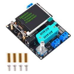 ACEIRMC Transistor Tester，ACEIRMC Multifunctional LCD GM328A Transistor Tester Diode Capacitance ESR Voltage Frequency Meter PWM Square Wave Signal Generator SMT