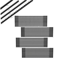 JTEX Scroll Saw Blade 5-Inch Pin End Assortment, 48 Pack, Replacement for Wen 3921, Delta, Ryobi, Dremel, Craftsman, Penn State and All 15in. and 16in. Scroll Saw
