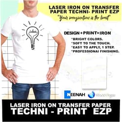 Neenah Techni-Print EZP Laser Heat Transfer Paper 8.5