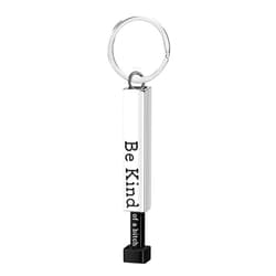 LIU JUN Be Kind Of A B Keychain, Socially Awkward Hidden Message Keyring Funny Sarcastic Cute Quirky Gift Idea For Women