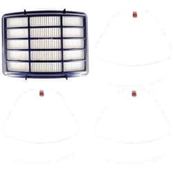Dttery 3 Pre-Filter Foam & Felt + 1 Hepa, Shark Navigator Lift-Away Vacuum NV350 NV351 NV352 NV355 NV356E NV357 NV358 NV360 NV370 NV391 UV440 UV490 UV540 Filter Kit Replacement Part XFF350 XHF350