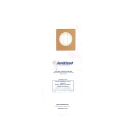Janitized JAN-HVCU2-2(10) premium replacement commercial vacuum bag for Hoover Hushtone 13
