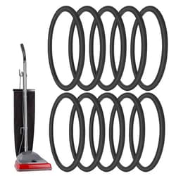 KeeTidy Vacuum Belt, 10 Pack Belt 30563B Round Vacuum Cleaner Belts Upright Vacuum Belt Compatible with Sanitaire Eureka Vacuum Cleaner, Style RD, SC679K C2094 Belt
