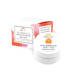 Bodyceuticals Bioactive Calendula Salve with Beeswax Antioxidant-Rich Multi-Purpose Skin Soothing Balm - All Ages & Skin Types - Non-GMO, Vegetarian, Wheat-Free, Gluten-Free, Soy-Free - 2oz