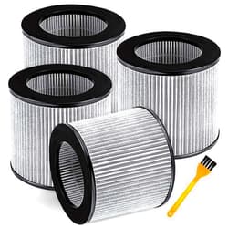 ADDFRESH 2801 Replacement Filter Compatible with Bissell MYair Personal Air Purifiers 2780 2780A 2780B 2780P and 27809 - Compare to My Air Part 2801-3-in-1 HEPA and Activated Carbon Filters (4 Pack)