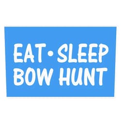 EZ-STIK Eat Sleep Bow Hunt Sticker *G805* 8