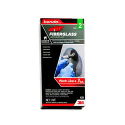 3M Fiberglass Resin Repair Kit 1/2 Pint (8 oz), All-in-One Set with Resin, Hardener, Fiberglass Cloth and Tools for Automotive, Marine and Home Repairs