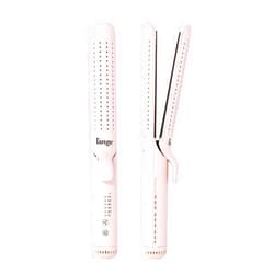 L'ANGE HAIR Le Duo Grande 360° Airflow Styler | 2-in-1 Curling Wand & Titanium Flat Iron Hair Straightener | Professional Hair Curler with Cooling Air Vents to Lock in Style | Adjustable Temp