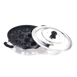 Vinod Paniyarakkal For Cooking Paniyaram 23cm with SS Lid