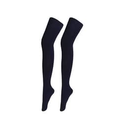 Bestjybt Women Long Thigh High Socks Cotton Warm Over the Knee Socks Tall Boot Stockings Leg Warmers