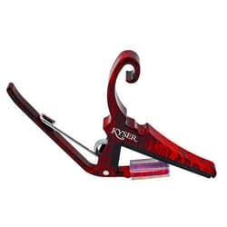 Kyser Quick-Change Guitar Capo for classical guitars, Rosewood, KGCRW