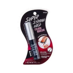 I•ENVY i-Envy by KISS Super Strong Hold Eyelash Adhesive Black KPEG05 Brush On Latex Free 0.18oz