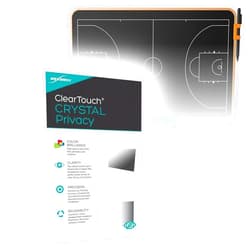 BoxWave Screen Protector Compatible With Tugau Electronic Coach Board (21 in) - ClearTouch Crystal Privacy (2-Pack), Privacy Screen Protector Flexible Film Clear