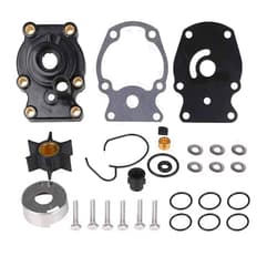 Tutor Auto 393630 Water Pump Repair Kit with Housing Replacement for Johnson Evinrude OMC（1980-UP）20 25 30 35HP Outboard Motor Parts - Replace 393630, 393509, 391636, 0393630, Sierra 18-3382