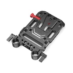 SmallRig Battery Plate with V-Lock Mount with Dual 15mm Rod Clamp for Camera Power Supply - 3016