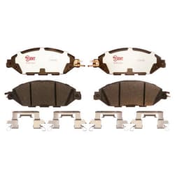 Raybestos Premium Raybestos Element3 EHT™ Replacement Front Brake Pad Set for ’14-’19 Infiniti QX60, ’13 Infiniti JX35, ’15-’20 Nissan Murano, and ’13-’19 Nissan Pathfinder Model Years (EHT1649H)