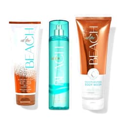 B & Body Works Bath and Body Works - At the Beach - Moisturizing Body Wash, Fine Fragrance Mist and Ultra Shea Body Cream