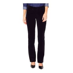NYDJ Women's Marilyn Straight Leg Pants With Double-Snap Waistband Slimming Fit