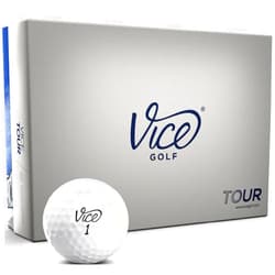 Vice Golf Vice Tour Golf Balls, White (One Dozen)