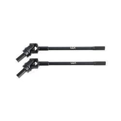 LCX Racing 1/10th RC Crawler Car Hardened Steel Front Axle Drive Shaft CVD for RC Car Axial Capra Unlimited Trail Buggy UTB10, Upgrades Parts Accessories