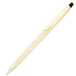 Cross Classic Century Refillable Ballpoint Pen, Medium Ballpen, Includes Luxury Gift Box - 10 Carat Gold