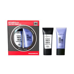 Smashbox Test Shot Primer Duo | Travel Size OG & Pore Vanishing Primer Gift Set | Helps Smooth & Blur Fine Lines and Pores
