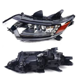 LOYALHEARTDY For 2016 2017 2018 2019 2020Mitsubishi Outlander Halogen Headlights Assembly Left Driver Side Headlamp OE Replacement Clear Lens Headlights 8301D246, 8301C980, MI2503167 (US Stock)
