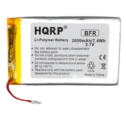 HQRP Battery Compatible with RCA Voyager II 7