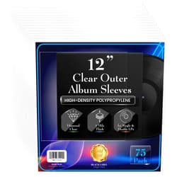 GOLD SEAL Vinyl Record Outer Sleeves for 12