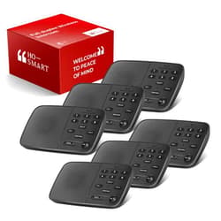 H HOSMART Hosmart Intercoms Wireless for Home UltraSpeak Pro, 2025 Full Duplex Wireless Intercom System for Business, Room to Room Intercom Two Way Real-time Intercom with 1200 Feet Range (6 Stations)