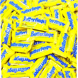 Donty-Tonty BUTTERFINGER Candy Bars 1 lb – Bulk Bag, Fun Size, Peanut Buttery, Crisp & Chocolatey & Crunchety, Individually Wrapped