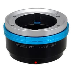 Fotodiox Pro Lens Mount Adapters, Arri Bayonet (Arri-B) Mount Lenses to MFT (Micro-4/3, M4/3) Mount Mirrorless Camera (Such as OM-D E-M10, Lumix GH4, and BMPCC)