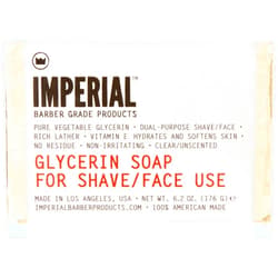 Imperial Barber Glycerin Soap, 6.2 oz
