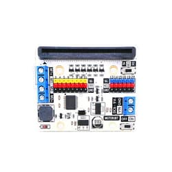 EF ELECFREAKS microbit Motor:bit 3v/5v Expansion Board Mini Micro:bit Breakout Board Support 2 DC Motor Extend 14-Channel IO Ports Integrated IIC Buzzer