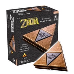 University Games BePuzzled, Legend of Zelda Triforce Hanayama Cast Brain Teaser Mensa Rated Level 5, for Ages 12 and Up