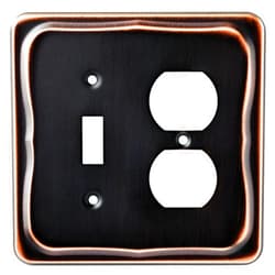 Franklin Brass Tenley Single Switch/Duplex Wall Plate, Packaging may Vary