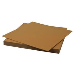 Samsill Chipboard Sheets 12 x 12 Inches, 20 Pack, Acid Free, 0.057” Heavy Weight, Brown, Create Three-Dimensional Embellishments for Cards, Mixed Media, Crafts, Fabric Organizer