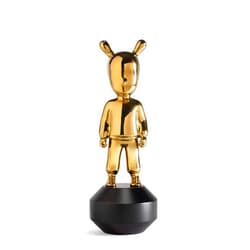 LLADRÓ The Golden Guest Figurine. Small Model.. Porcelain The Guest Figure.