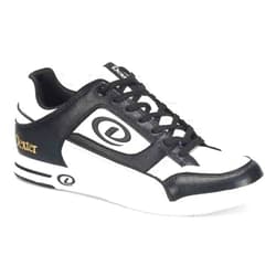 Dexter Men's Royal Bowling Shoes (for Right or Left Handed Bowlers- Universal Slide Soles on Both Shoes) - Black/White 10.5