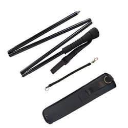 EUPHENG Aventik Fold-able Wading Staff Self-Adjustable Locking System New Safe No Need to Adjust Center Core with Neoprene Pouch Fly Fishing Wading Stick