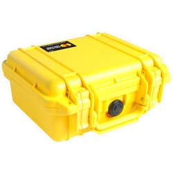 Pelican 1200 Case with Foam for Camera Yellow