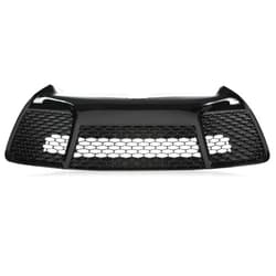 CROSSDESIGN Sport Front Bumper Lower Grille Black Compatible with 2015-2017 Toyota Camry SE XSE 53112-06280, 5311206280